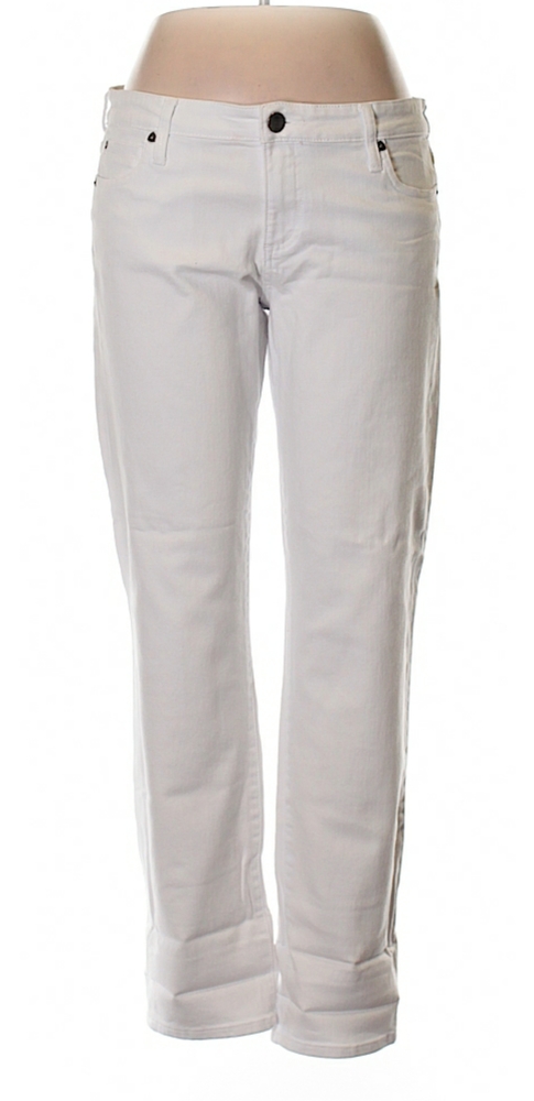 (Kut from the Kloth) Straight, Mid, White, Sz. 12